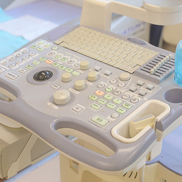 牛込接骨院・鍼灸院の超音波観察装置